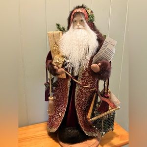 lynn haney santa Clause the christmas Visitor Figure Doll